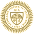 GIA – knowledge, integrity, excellence logo