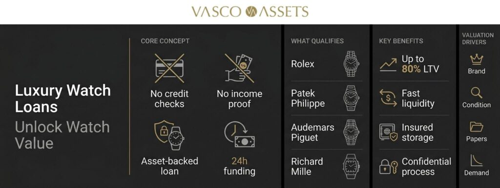 Luxury Watch Loans - Unlock Watch Value