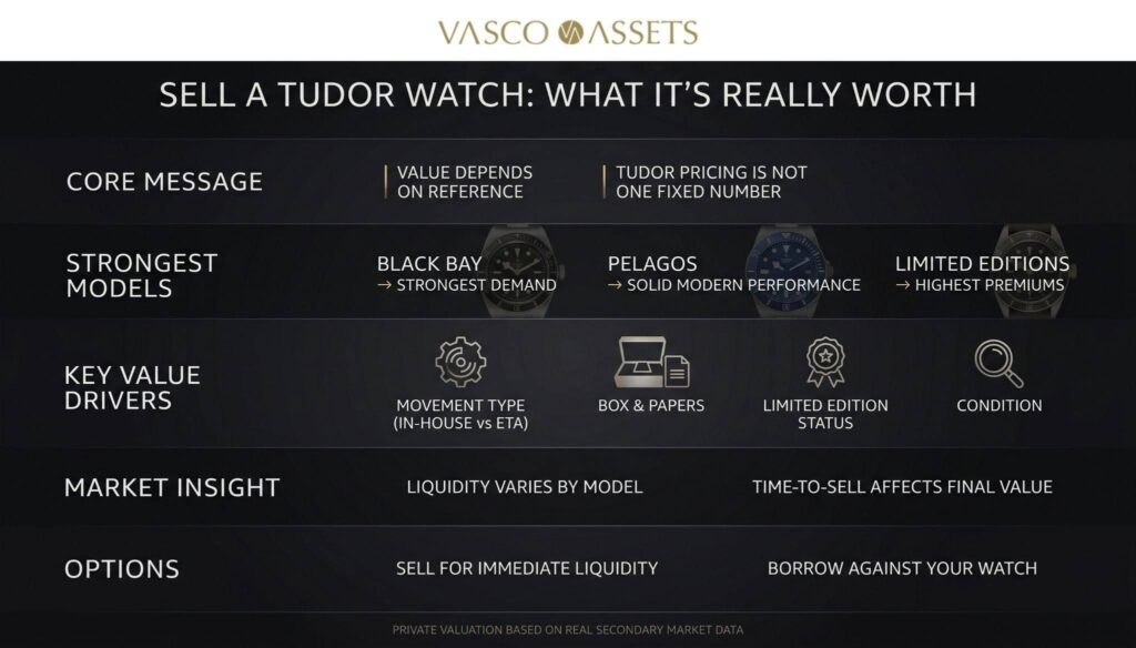 Sell a Tudor Watch - what its really worth